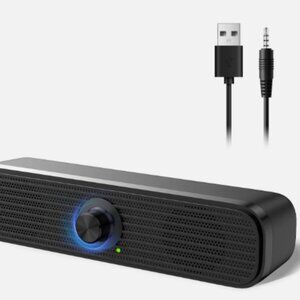 1Mii Computer Speakers for Desktop Laptop Tablet, USB Powered PC Speakers, Sm...